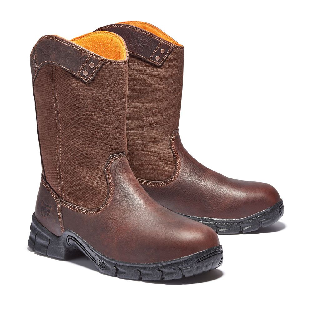 Bocanci Pro Timberland Barbati Maro - Excave Wellington Steel Toe - Romania - ZSECYO753